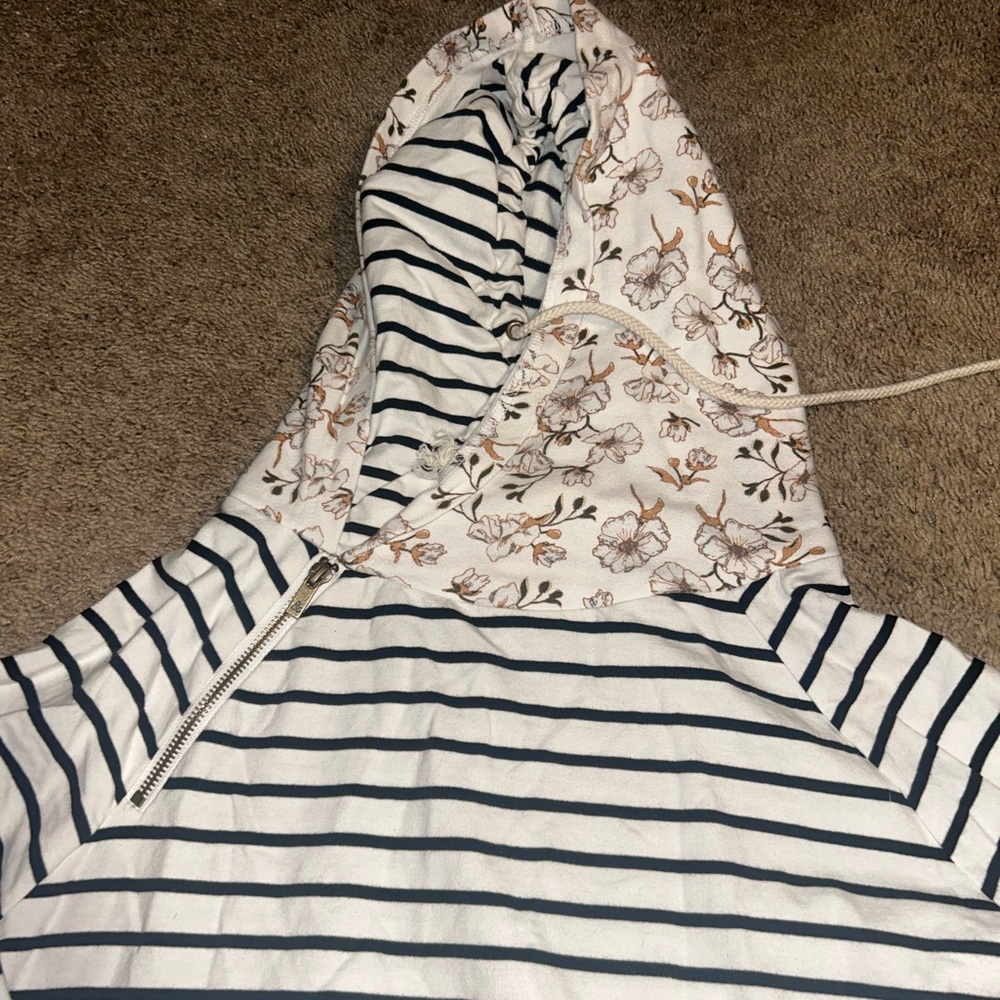 Ampersand Avenue Doublehood™ Sweatshirt - Bare With Me size XXXL - Picture 3 of 6